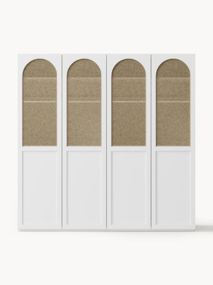 Jeanova Modular Hinged-Door Wardrobe, 200 cm Wide, in Various Sizes