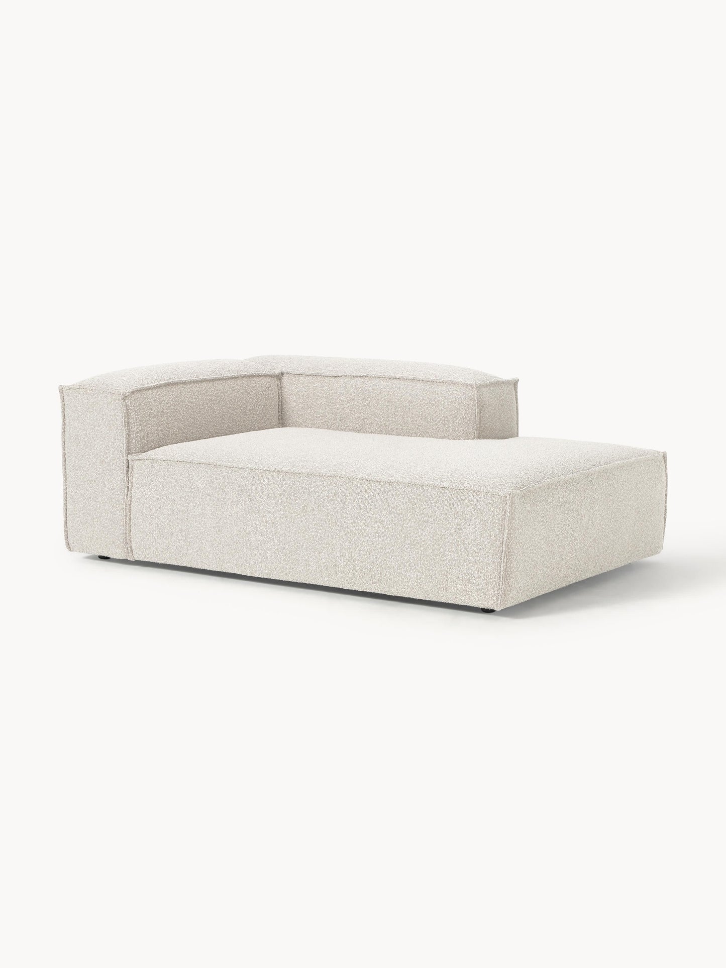 Lennvik Bouclé Corner Ottoman Module