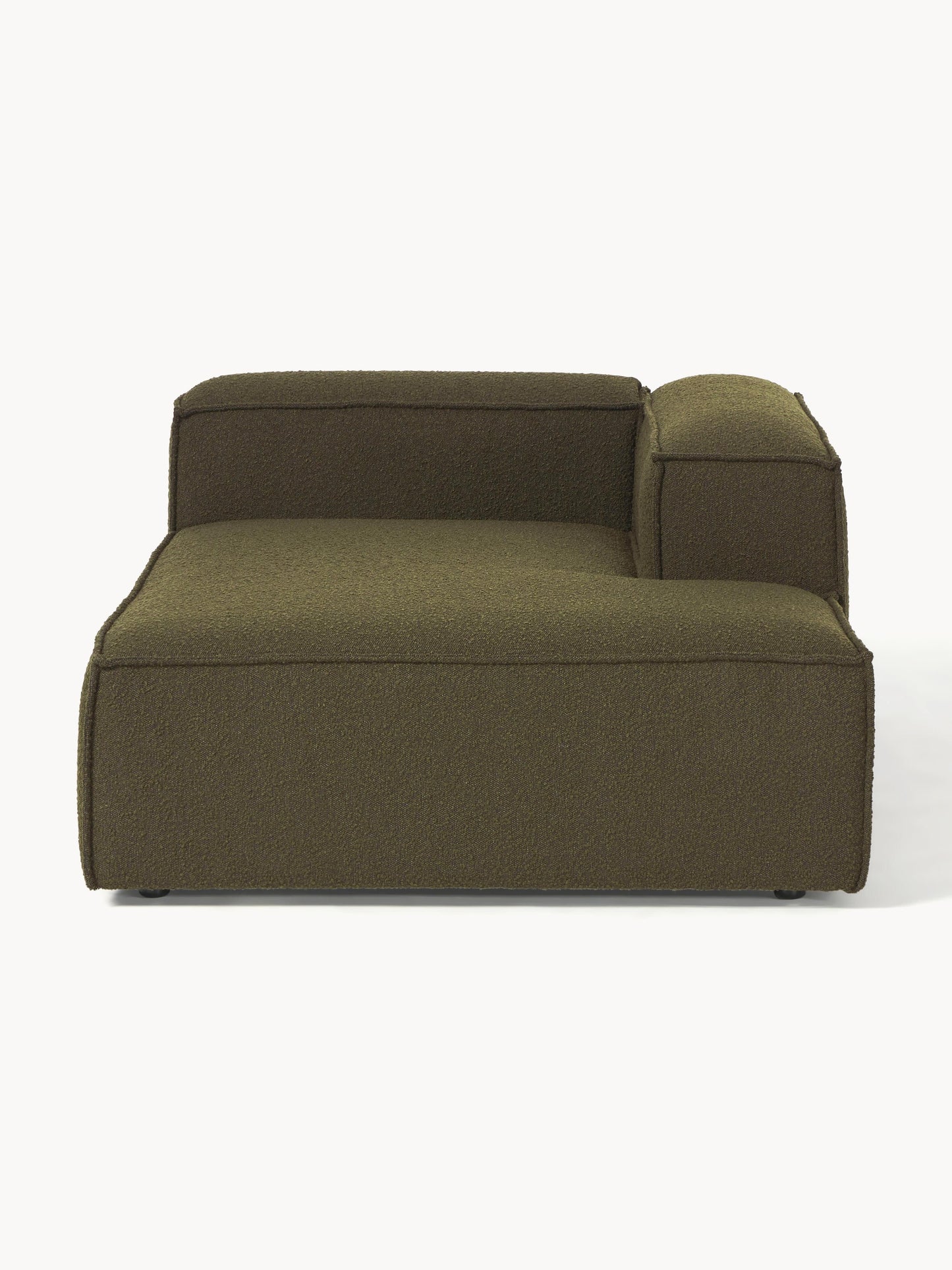 Lennvik Bouclé Corner Ottoman Module
