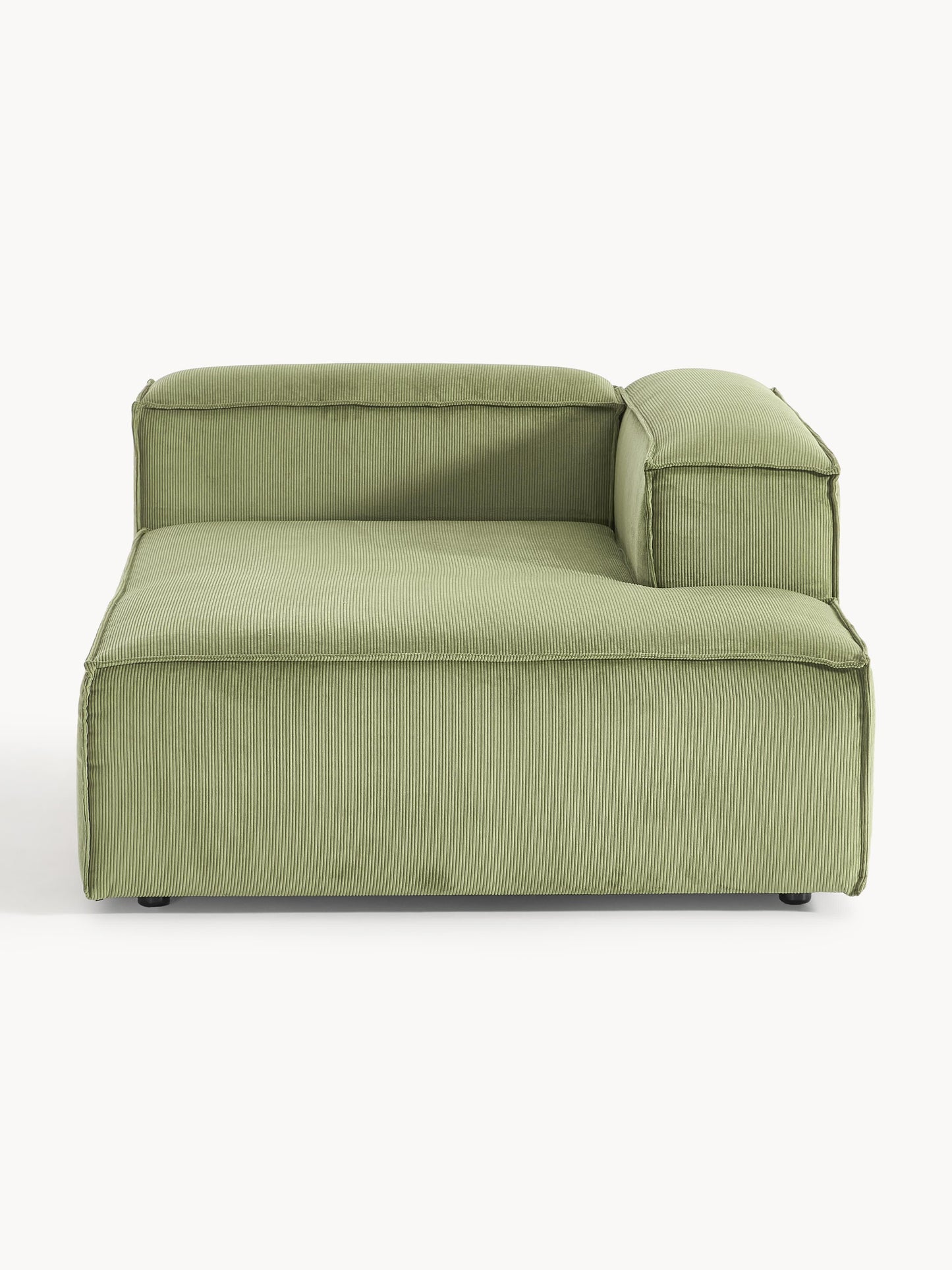 Lennvik Corduroy Corner Ottoman Module