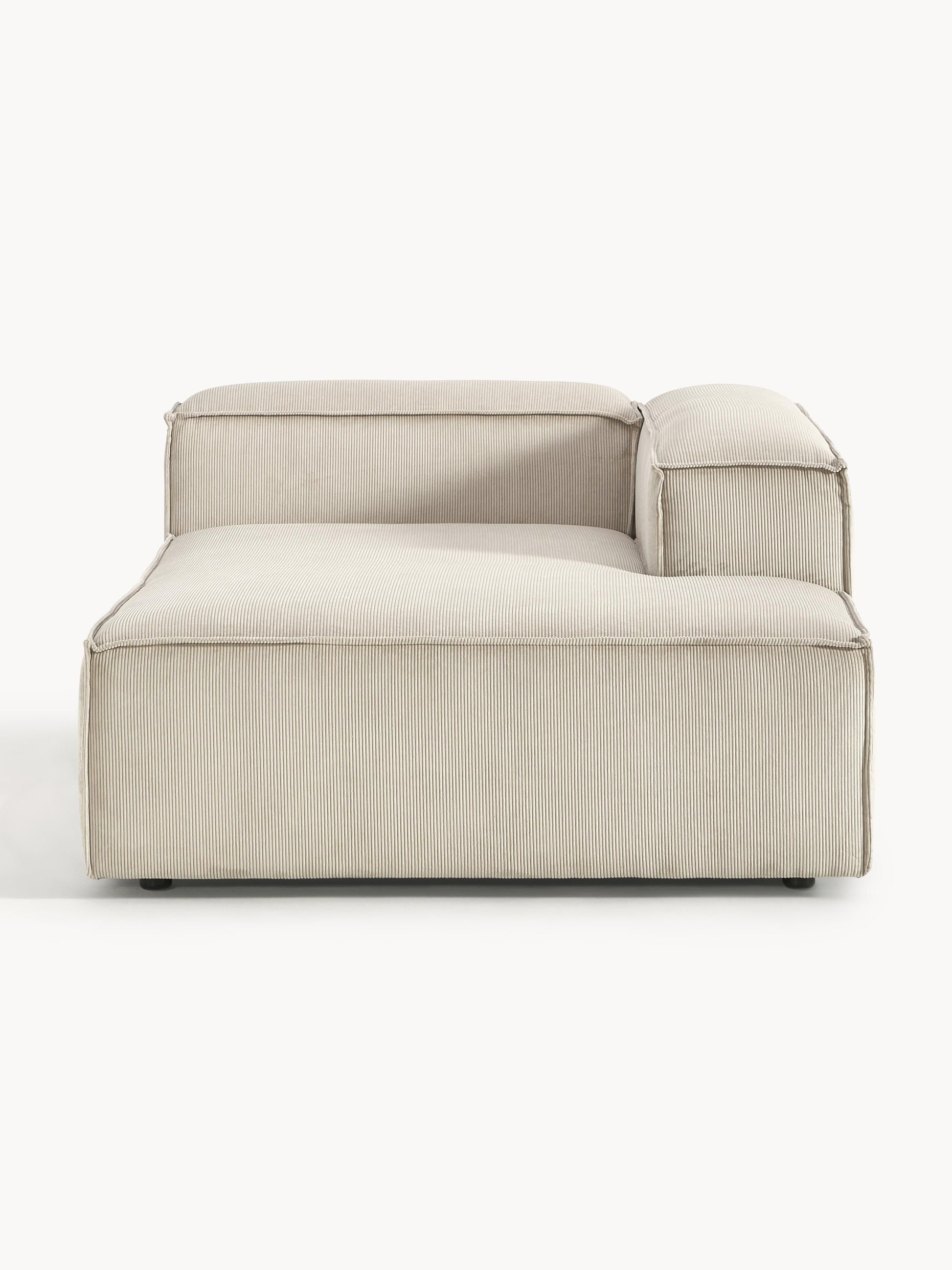 Lennvik Corduroy Corner Ottoman Module