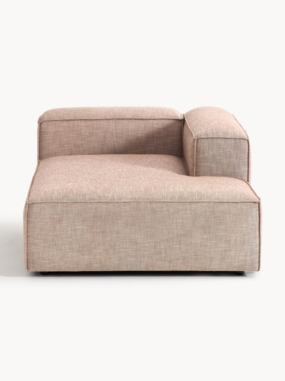 Lennvik Linen Blend Corner Ottoman Module