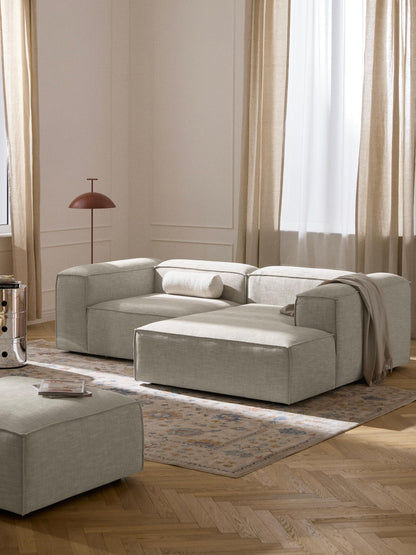 Lennvik Modular Corner Sofa in Linen Blend (2-Seater)
