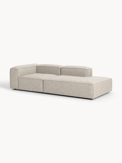 Lennvik Modular Linen Blend Ottoman