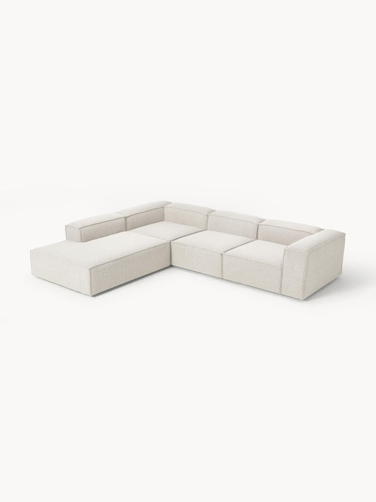 Lennvik Modular XL Bouclé Corner Sofa (4-Seater)