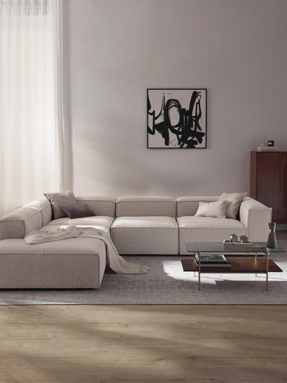 Lennvik Modular XL Bouclé Corner Sofa (4-Seater)