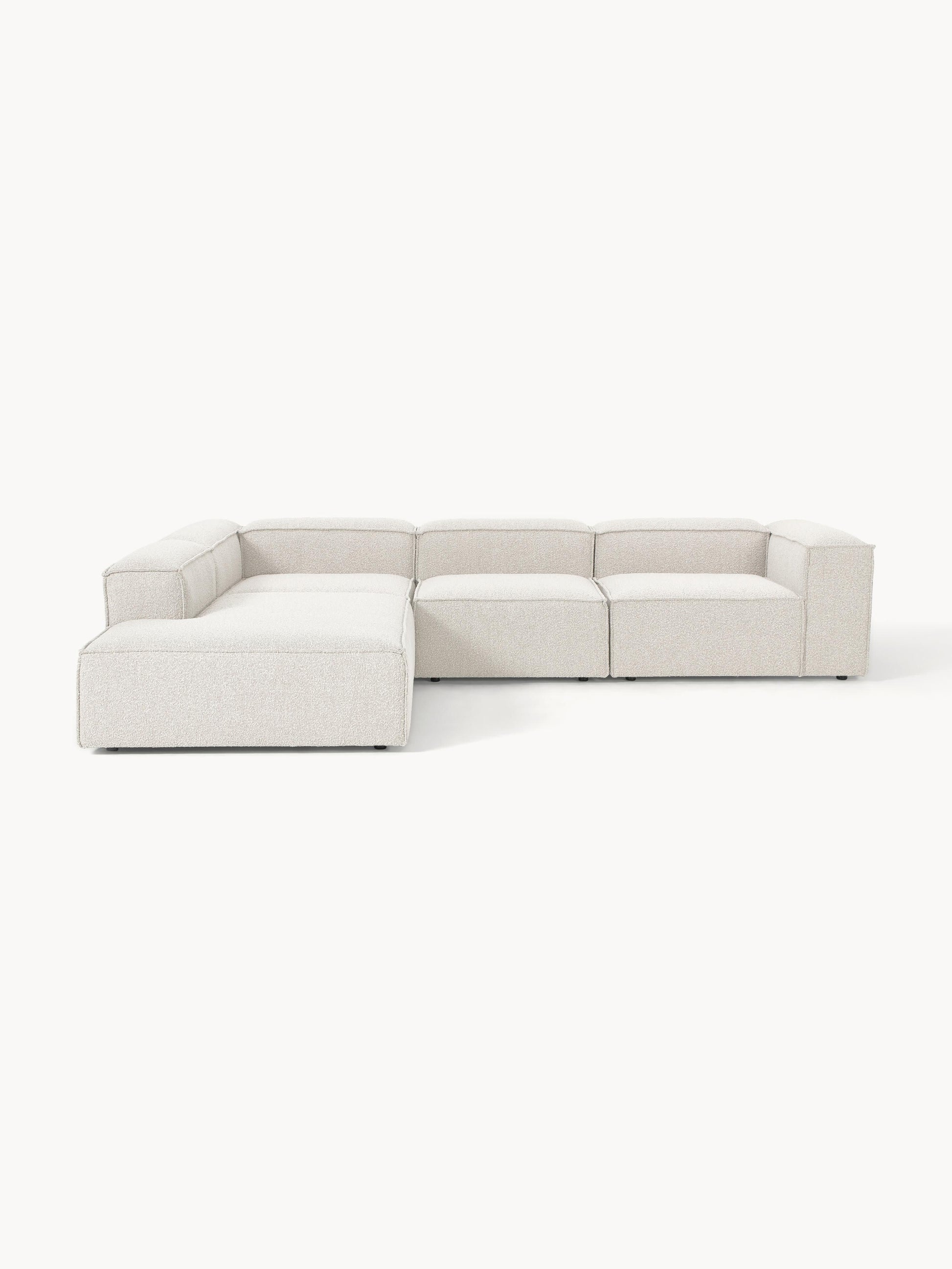 Lennvik Modular XL Bouclé Corner Sofa (4-Seater)