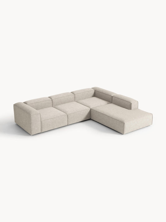 Lennvik Modular XL Corner Sofa (4-Seater) in Linen Blend
