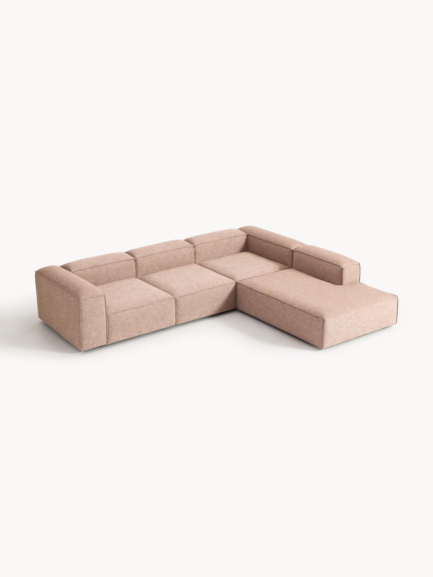 Lennvik Modular XL Corner Sofa (4-Seater) in Linen Blend