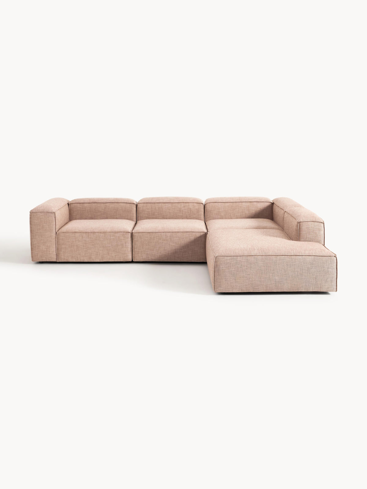 Lennvik Modular XL Corner Sofa (4-Seater) in Linen Blend