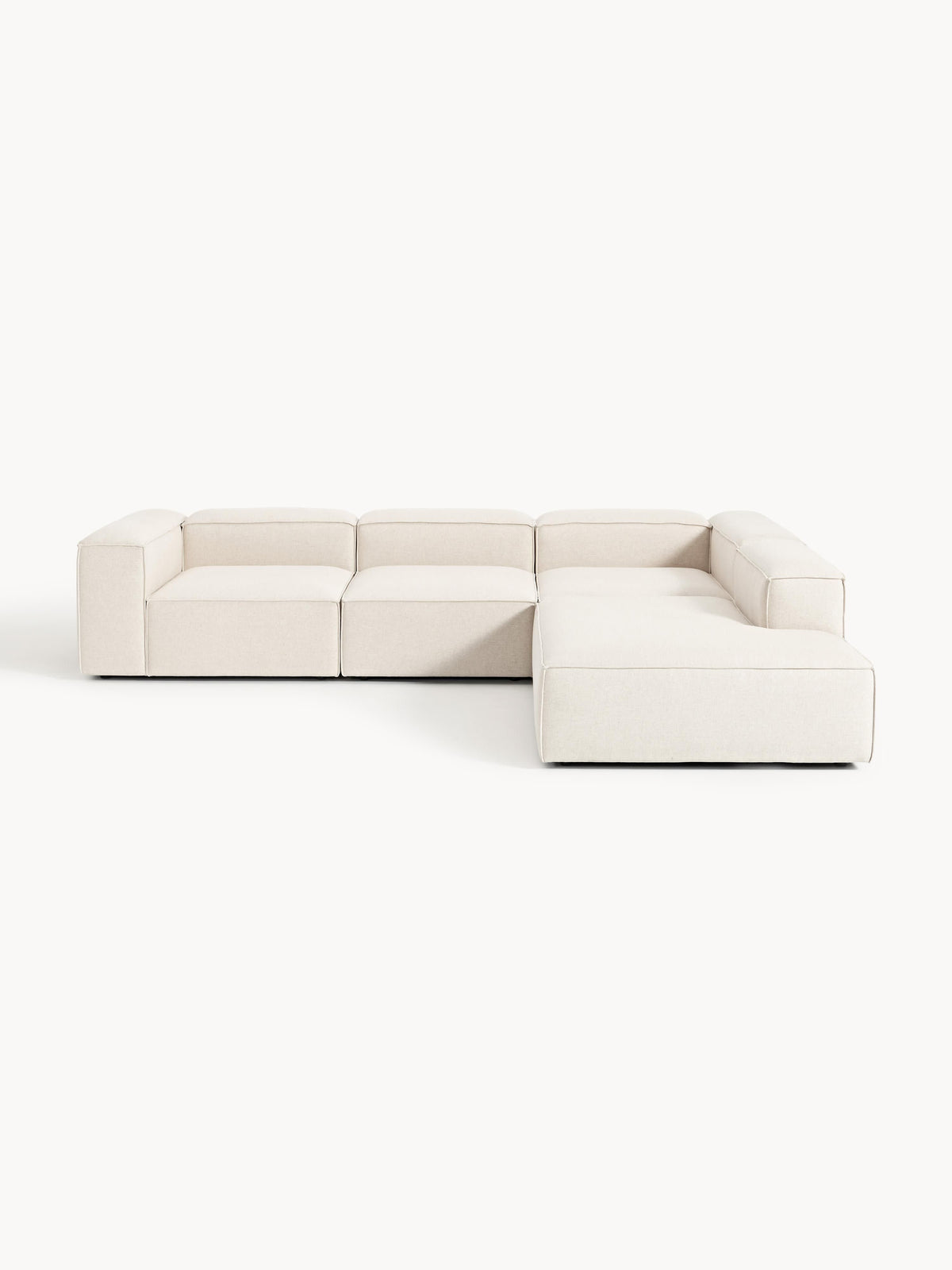Lennvik Modular XL Corner Sofa (4-Seater) in Linen Blend