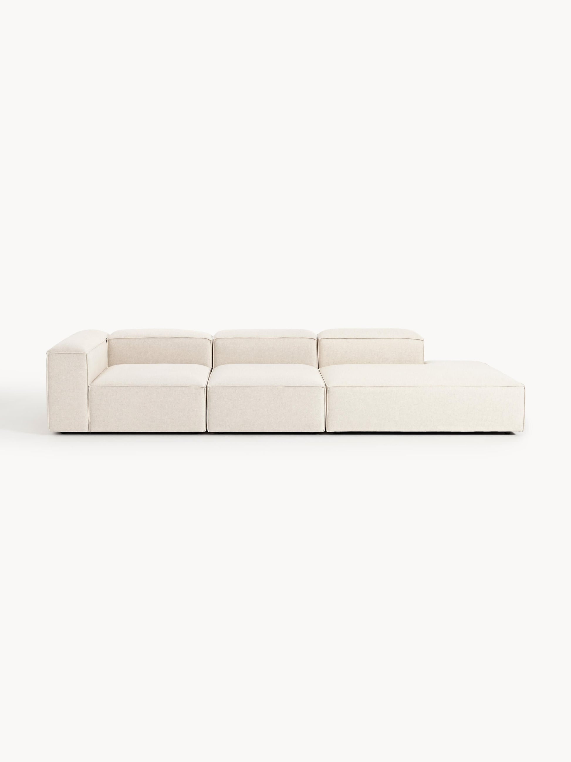 Lennvik Modular XL Linen Blend Ottoman
