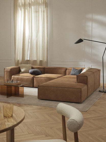 Lennvik Ottoman Module in Leather