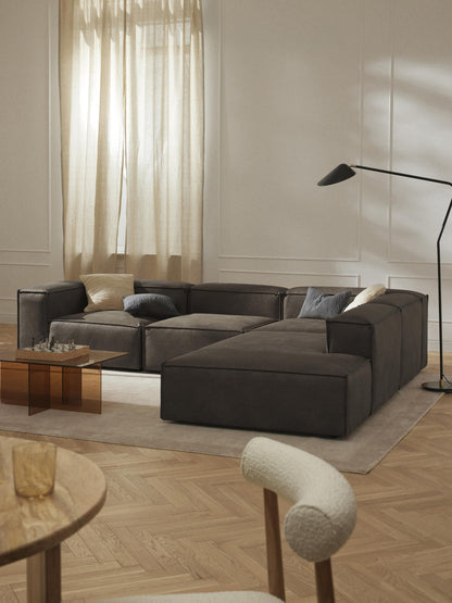 Lennvik Ottoman Module in Leather
