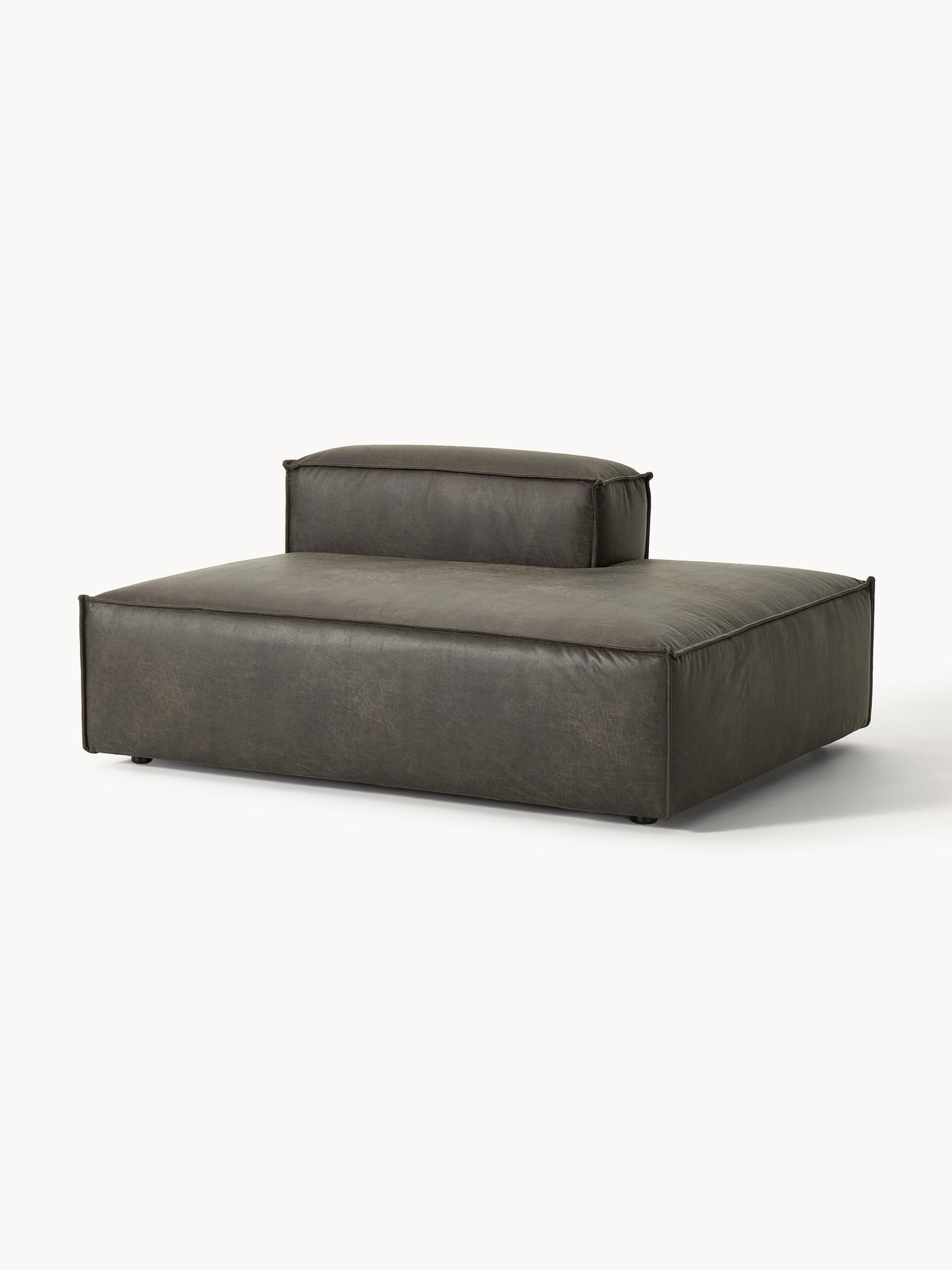 Lennvik Ottoman Module in Leather