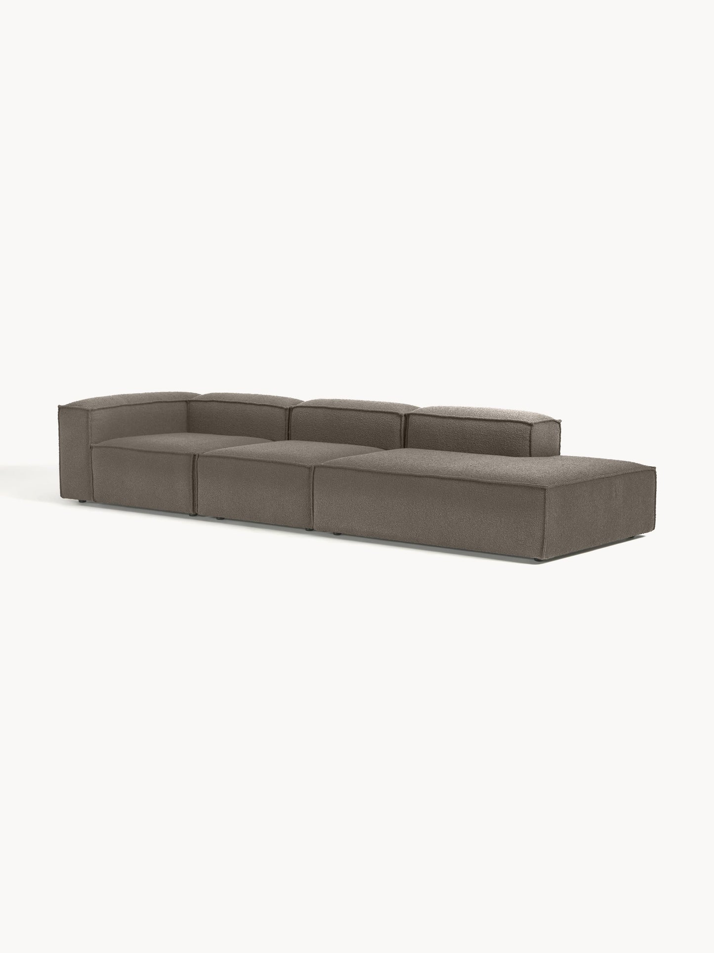 Lennvik XL Modular Ottoman in Bouclé