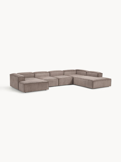 Lennvik XL Modular Sofa in Corduroy