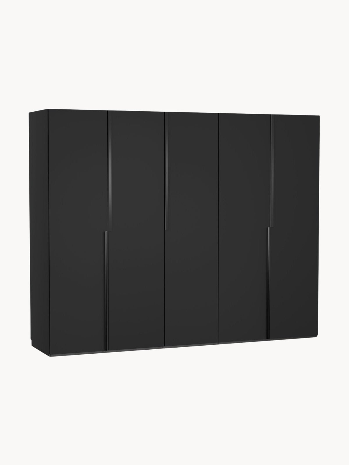 Lenvaro Modular Hinged-Door Wardrobe, 250 cm Wide, in Various Sizes