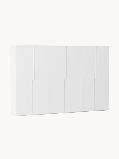 Lenvaro Modular Hinged-Door Wardrobe, 300 cm Wide, in Various Sizes
