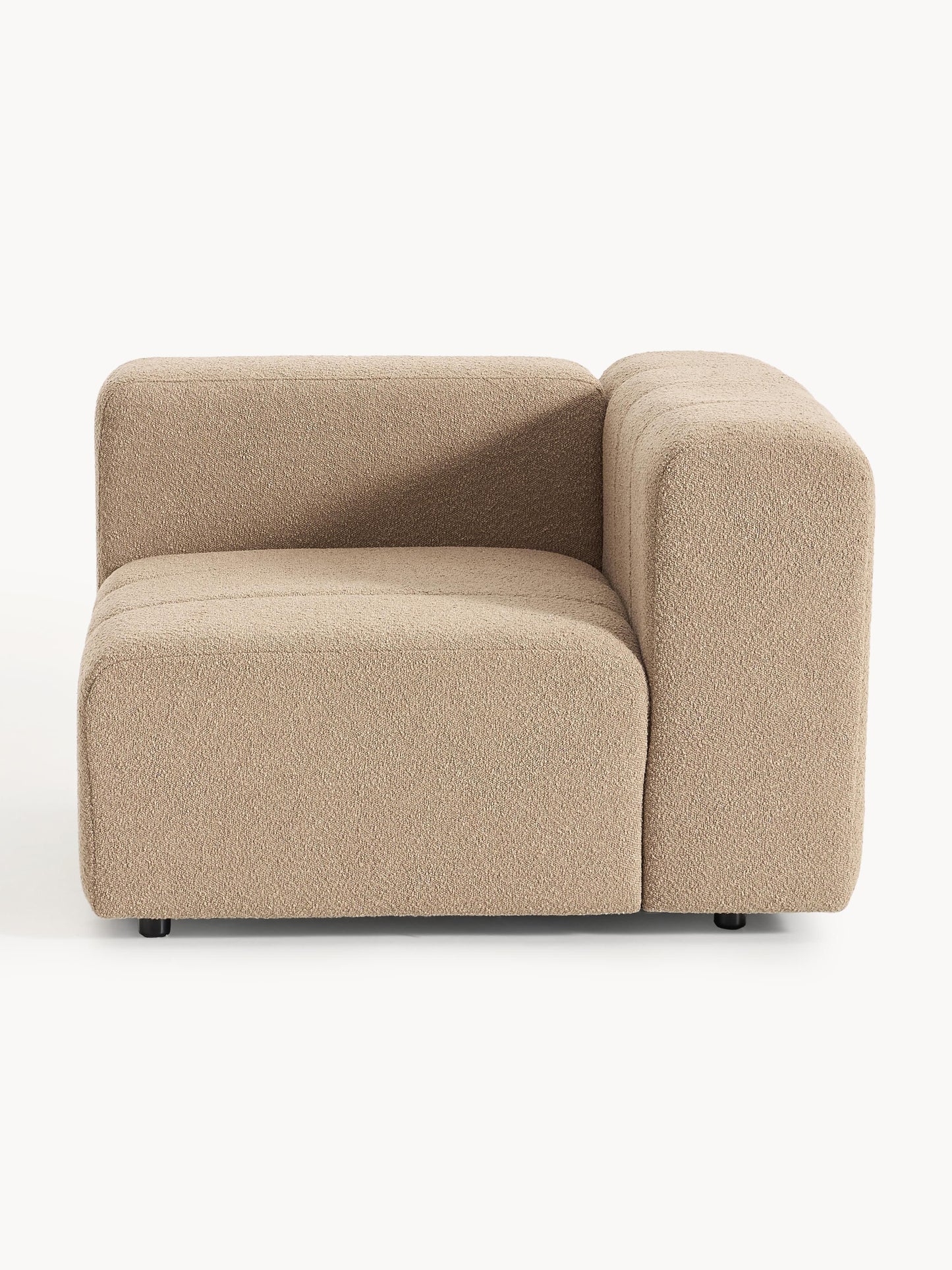 Lenvira Corner Module in Bouclé