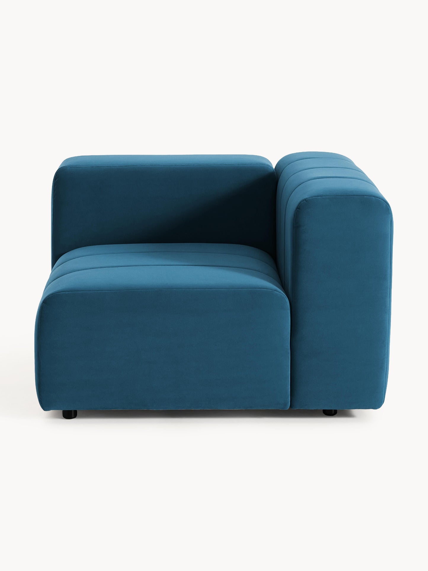 Lenvira Corner Module in Velvet