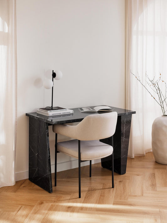 Lianvo Desk in Marble Look