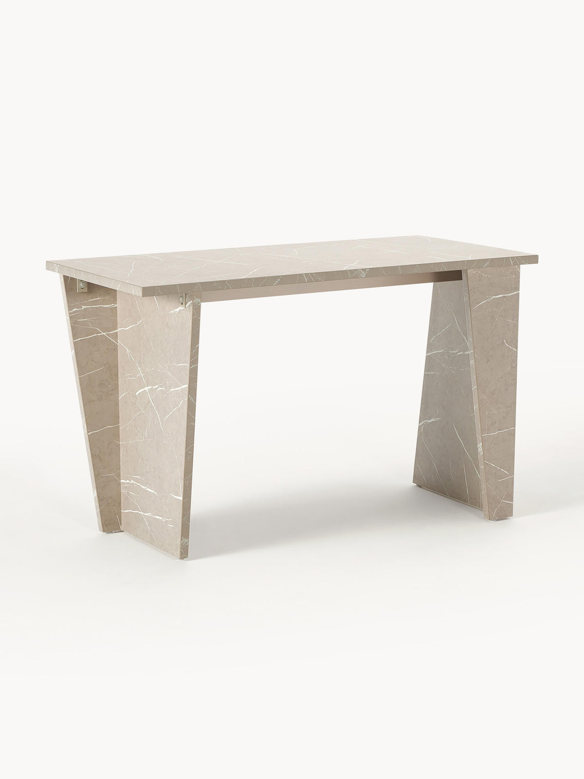 Lianvo Desk in Travertine Look