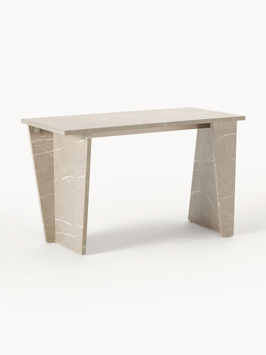 Lianvo Desk in Travertine Look