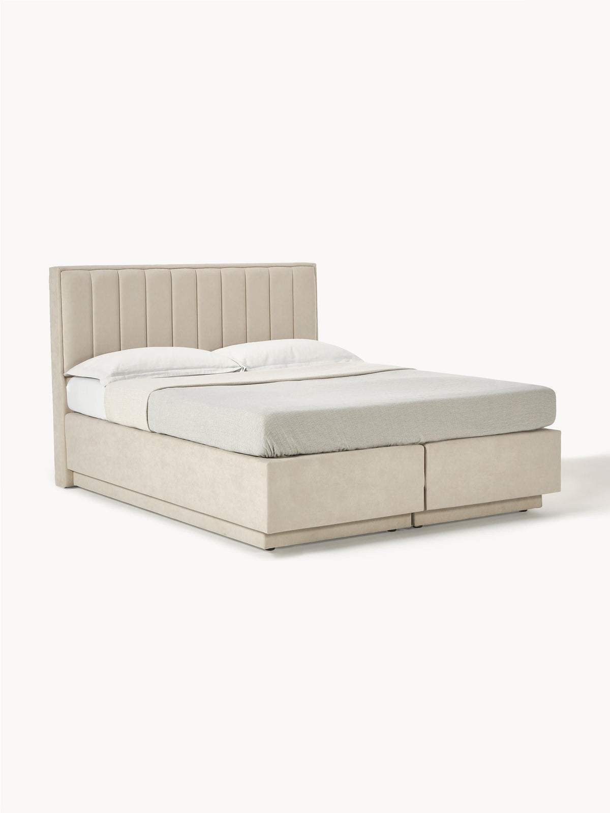 Livena Box Spring Bed with Storage