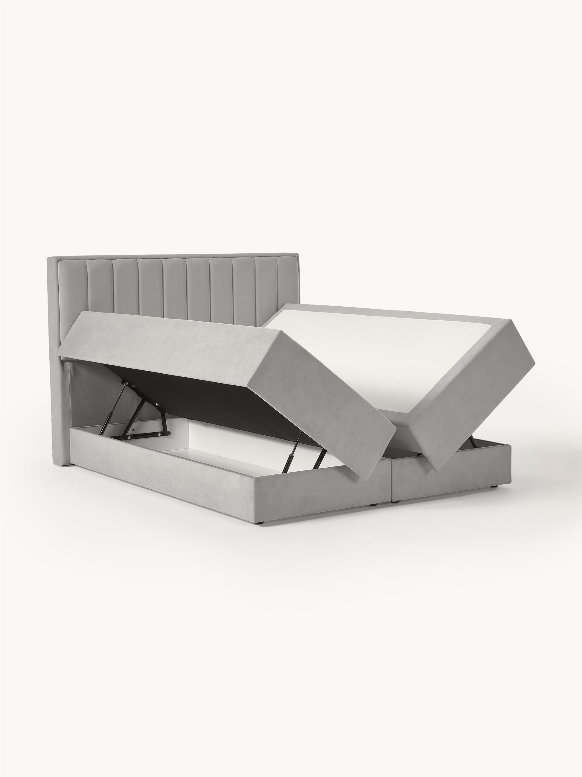 Livena Box Spring Bed with Storage