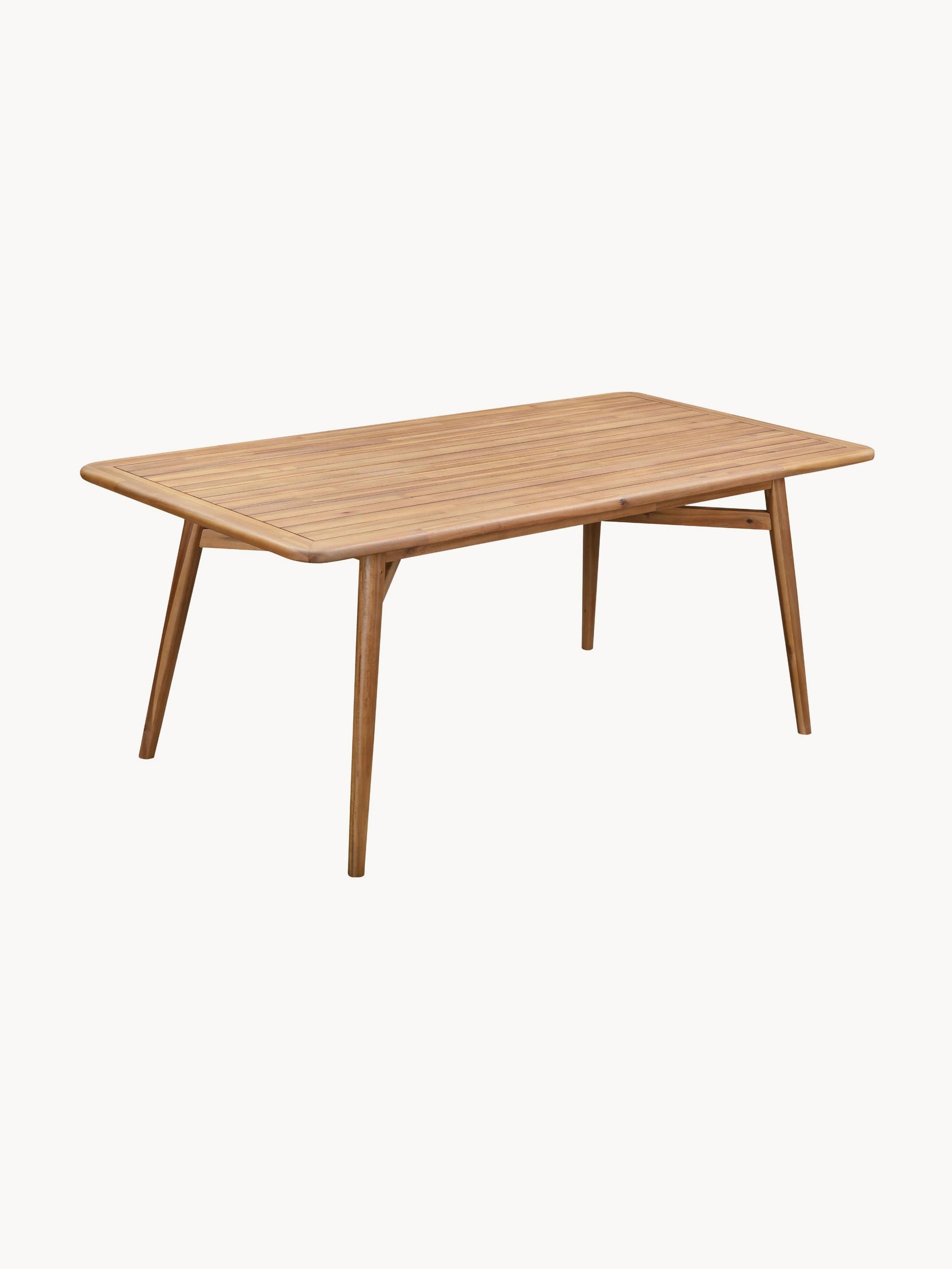 Marvello Acacia Wood Garden Table, 180 x 90 cm