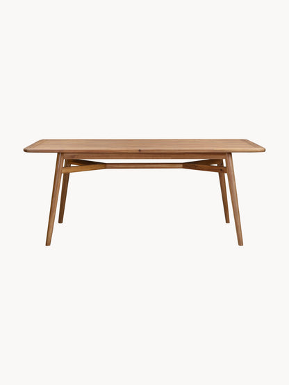 Marvello Acacia Wood Garden Table, 180 x 90 cm