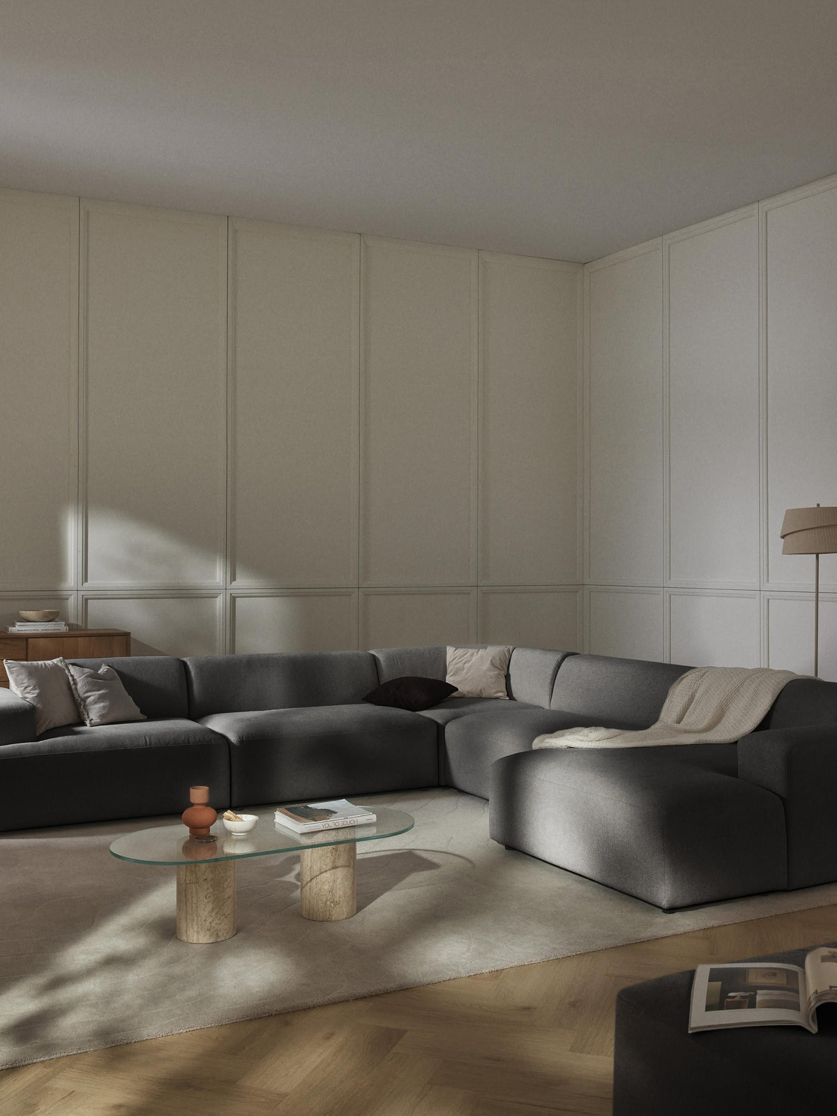 Melvora Corner Sofa, XL