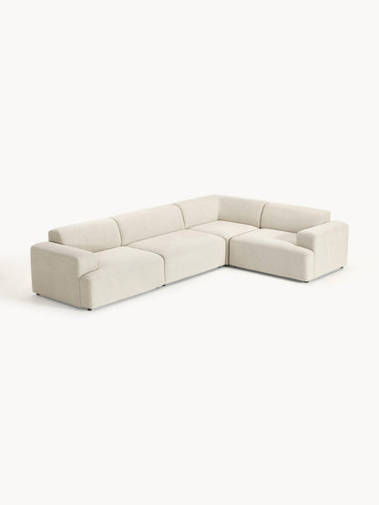 Melvora Large Corner Sofa, 4-Seater