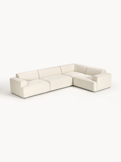 Melvora Large Corner Sofa, 4-Seater