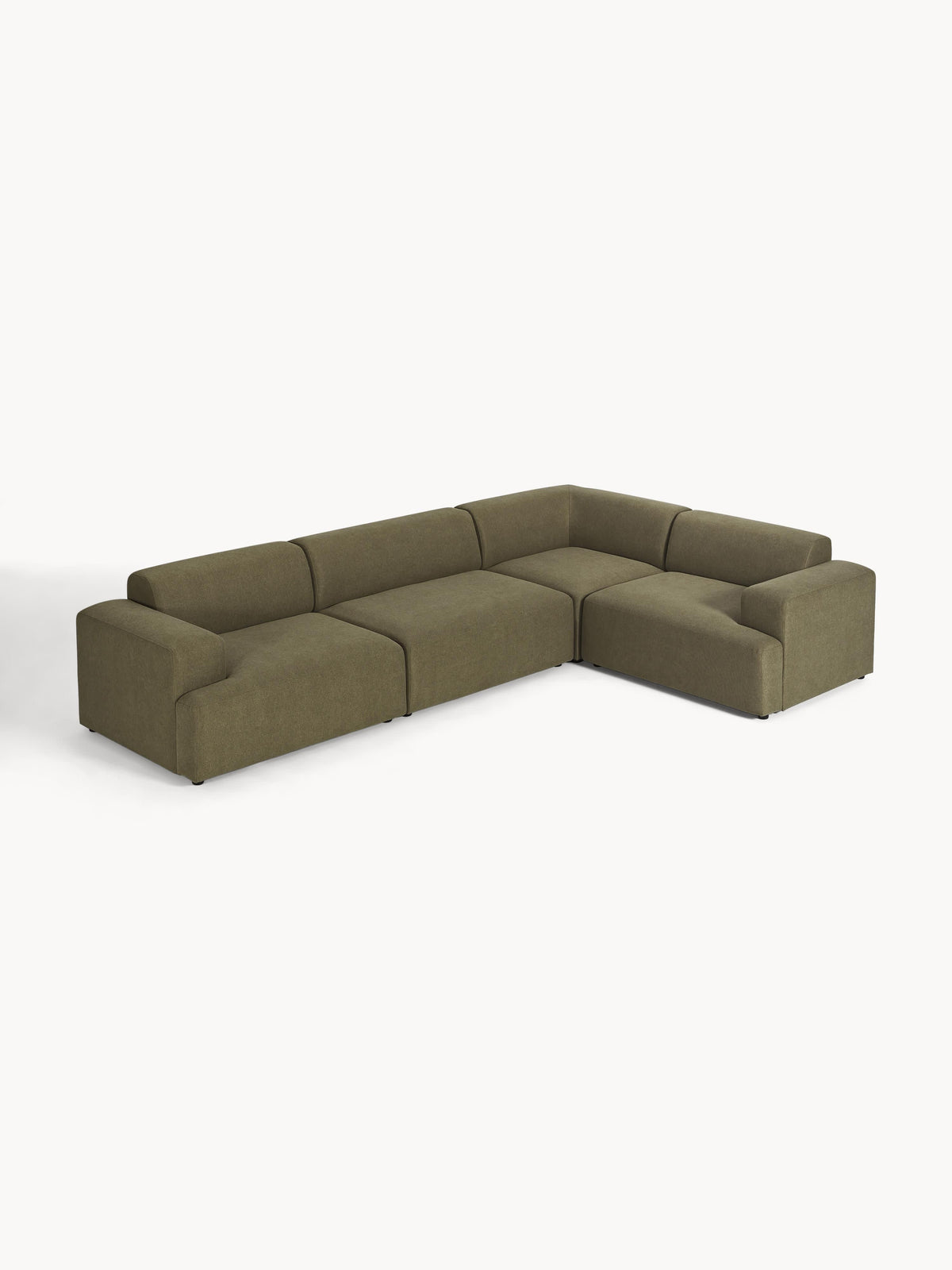 Melvora Large Corner Sofa, 4-Seater