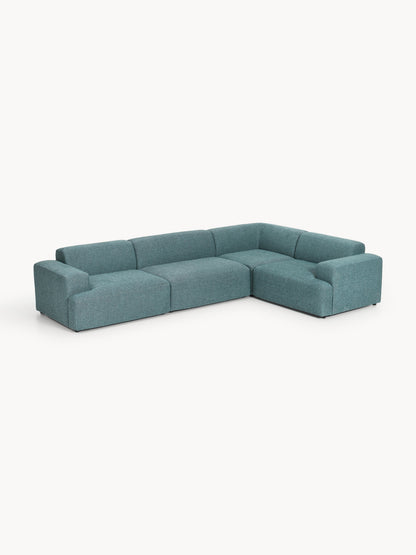 Melvora Large Corner Sofa, 4-Seater