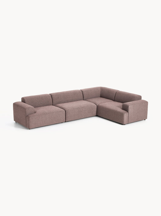Melvora Large Corner Sofa, 4-Seater