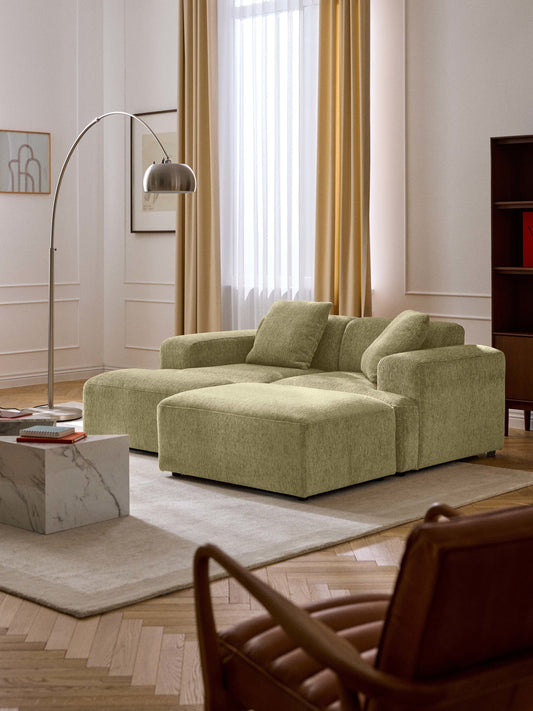 Melvora Ottoman, W 99 x D 72 cm