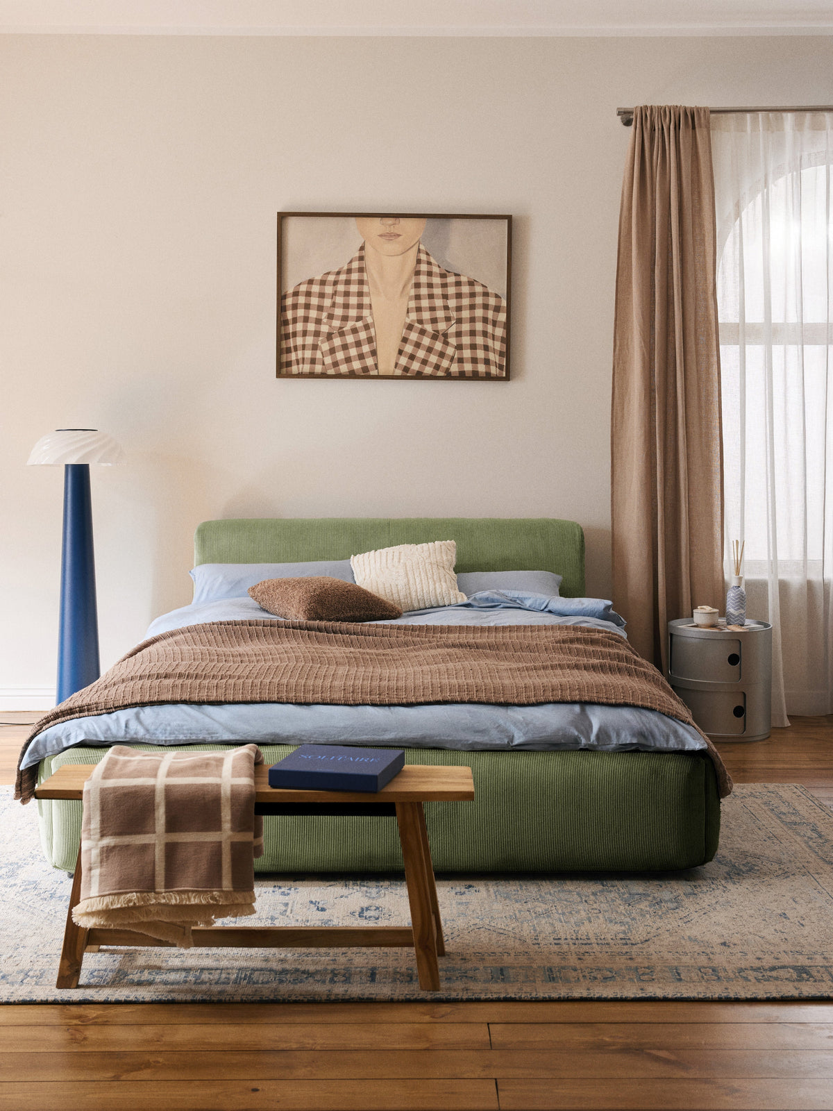 Melvora Upholstered Bed