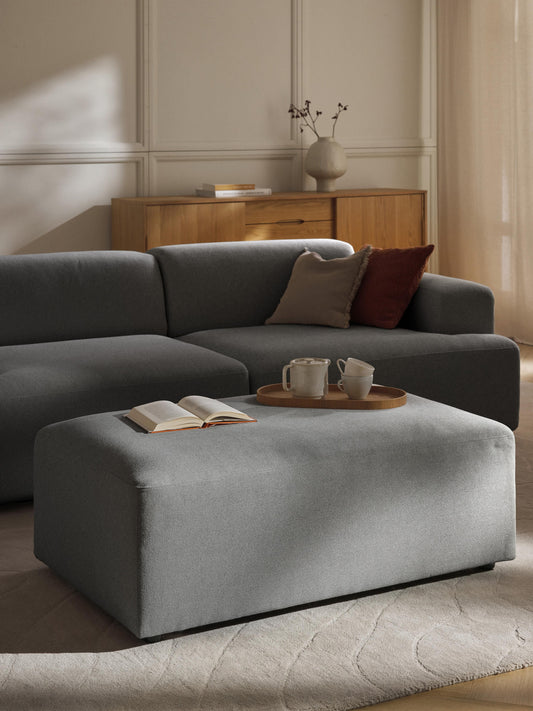 Melvora XL Ottoman, W 116 x D 72 cm