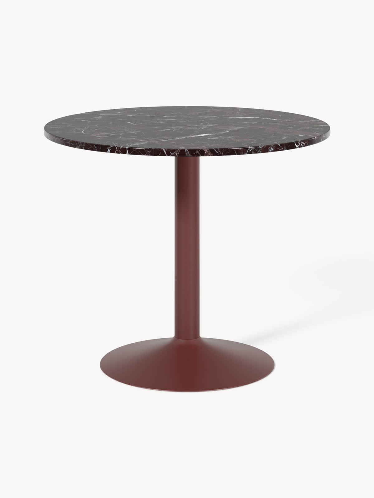 Milvana Round Marble Dining Table, Ø 90 cm