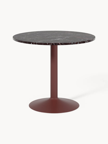 Milvana Round Marble Dining Table, Ø 90 cm