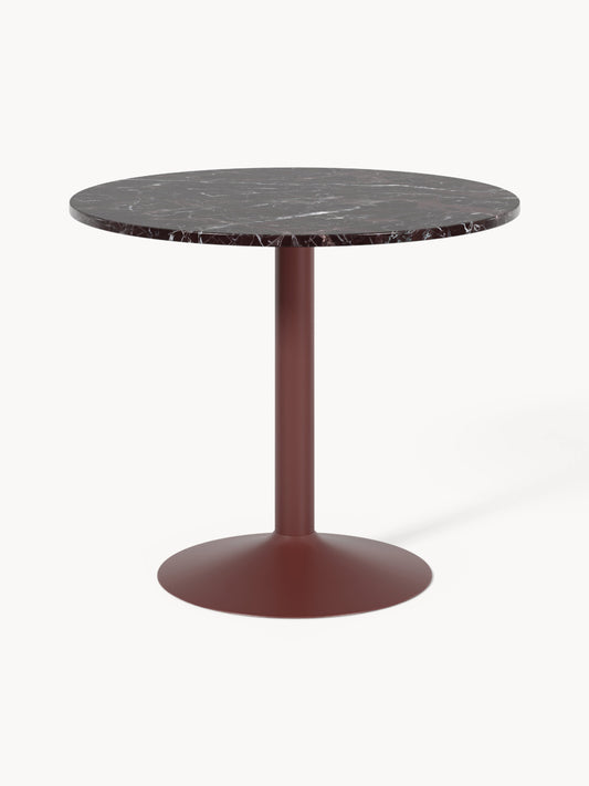 Milvana Round Marble Dining Table, Ø 90 cm