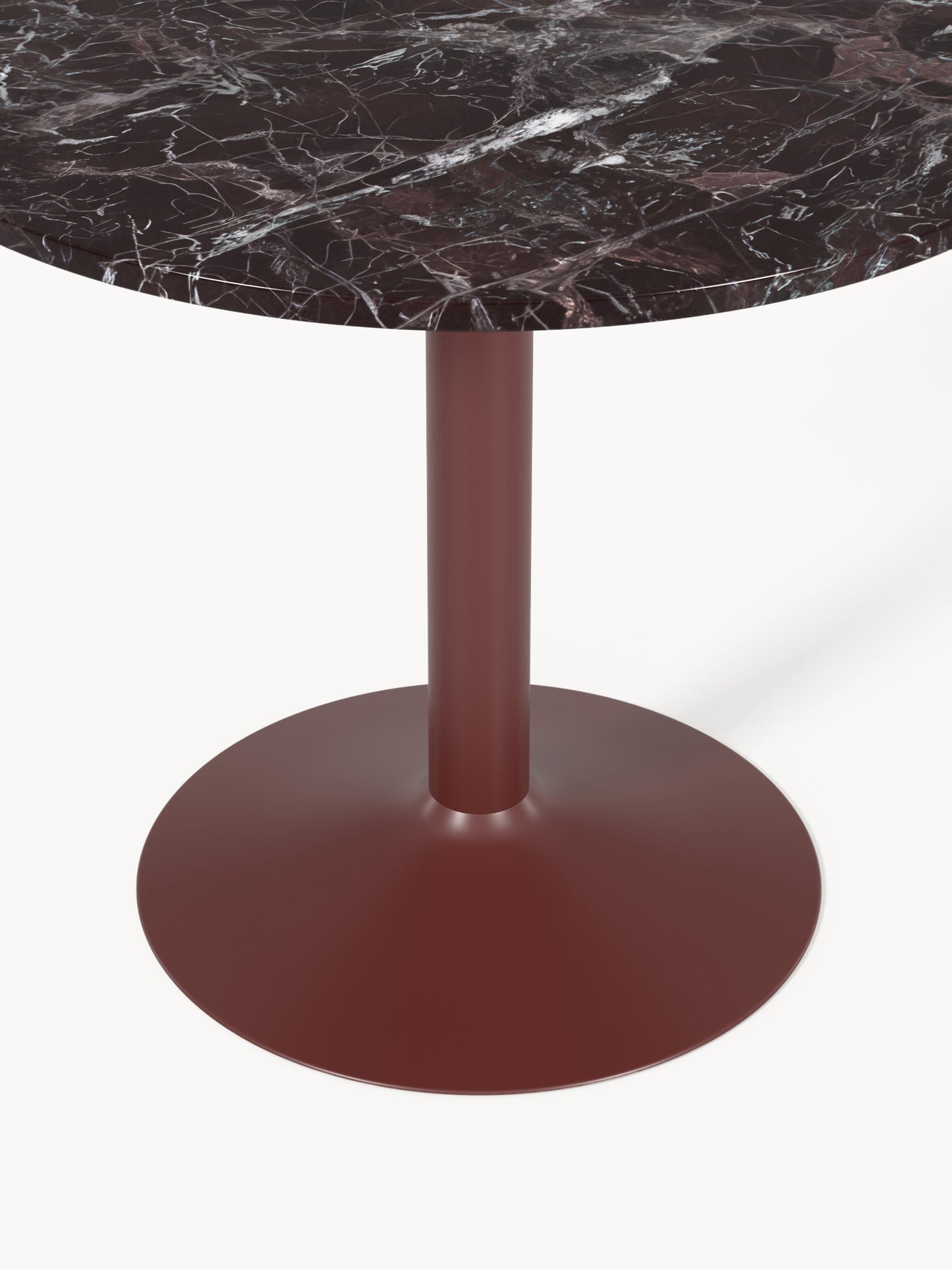 Milvana Round Marble Dining Table, Ø 90 cm