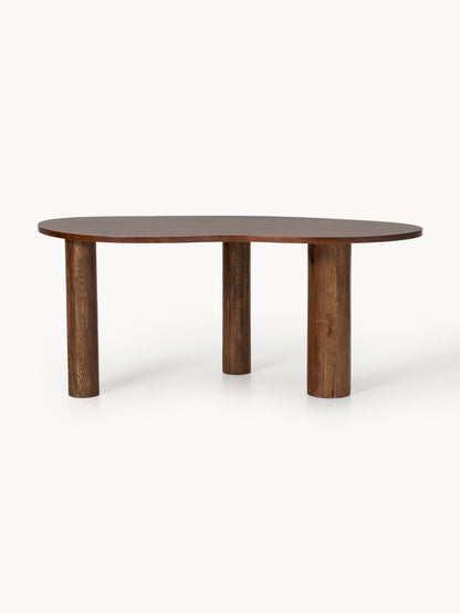 Narvano Oak Dining Table with Organic Shape, in Various Sizes