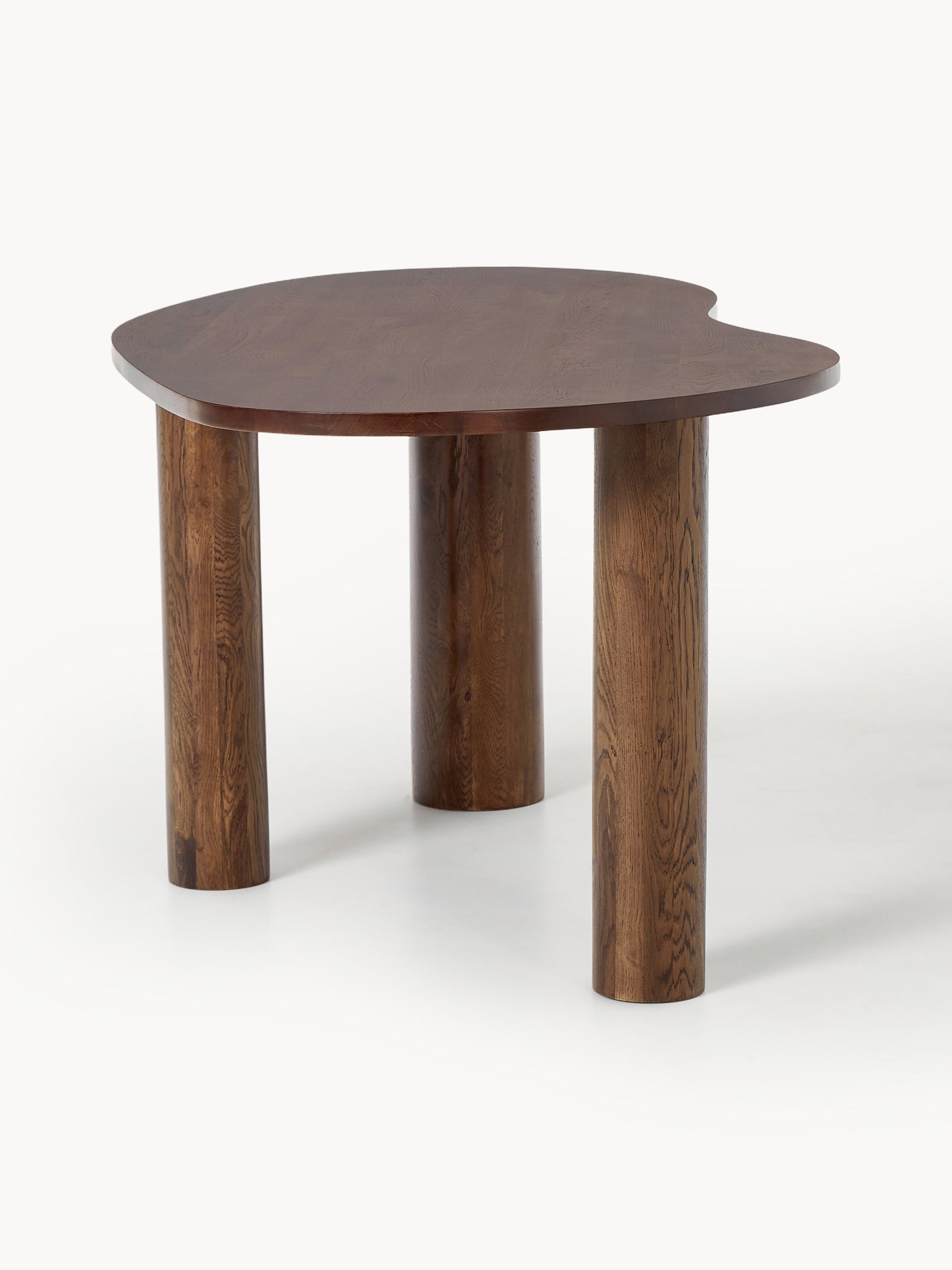 Narvano Oak Dining Table with Organic Shape, in Various Sizes