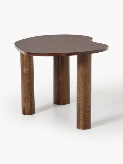 Narvano Oak Dining Table with Organic Shape, in Various Sizes