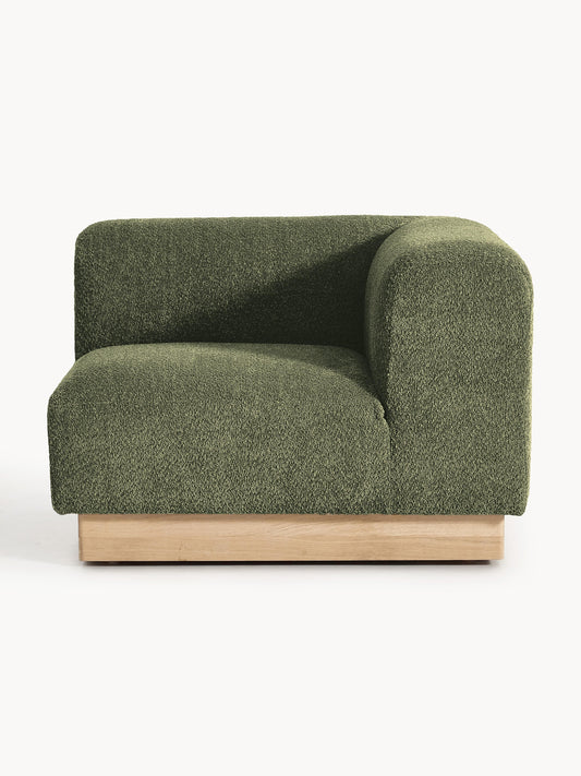 Natvira Teddy Bouclé Corner Module