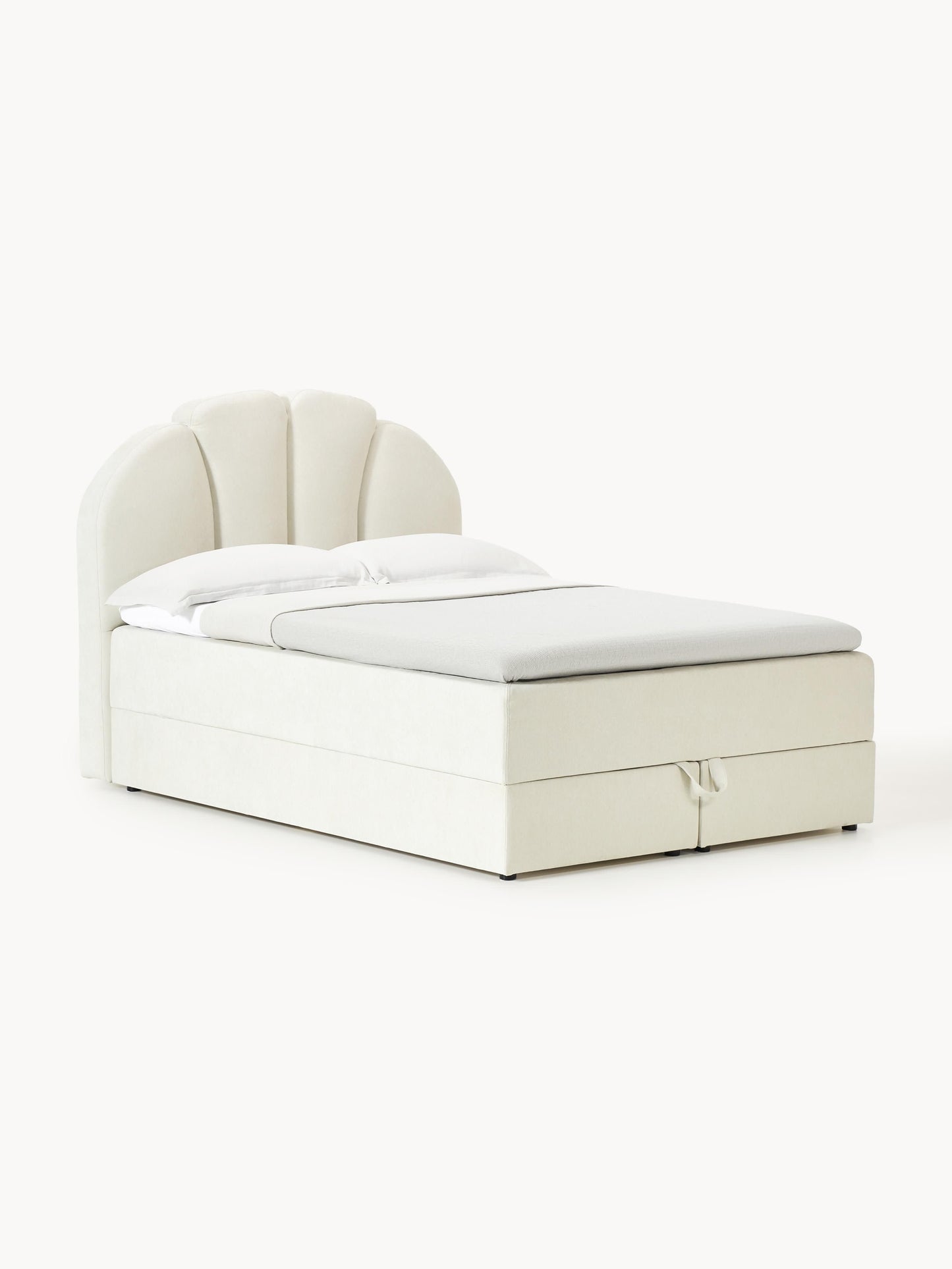 Romsela Box Spring Bed with Storage
